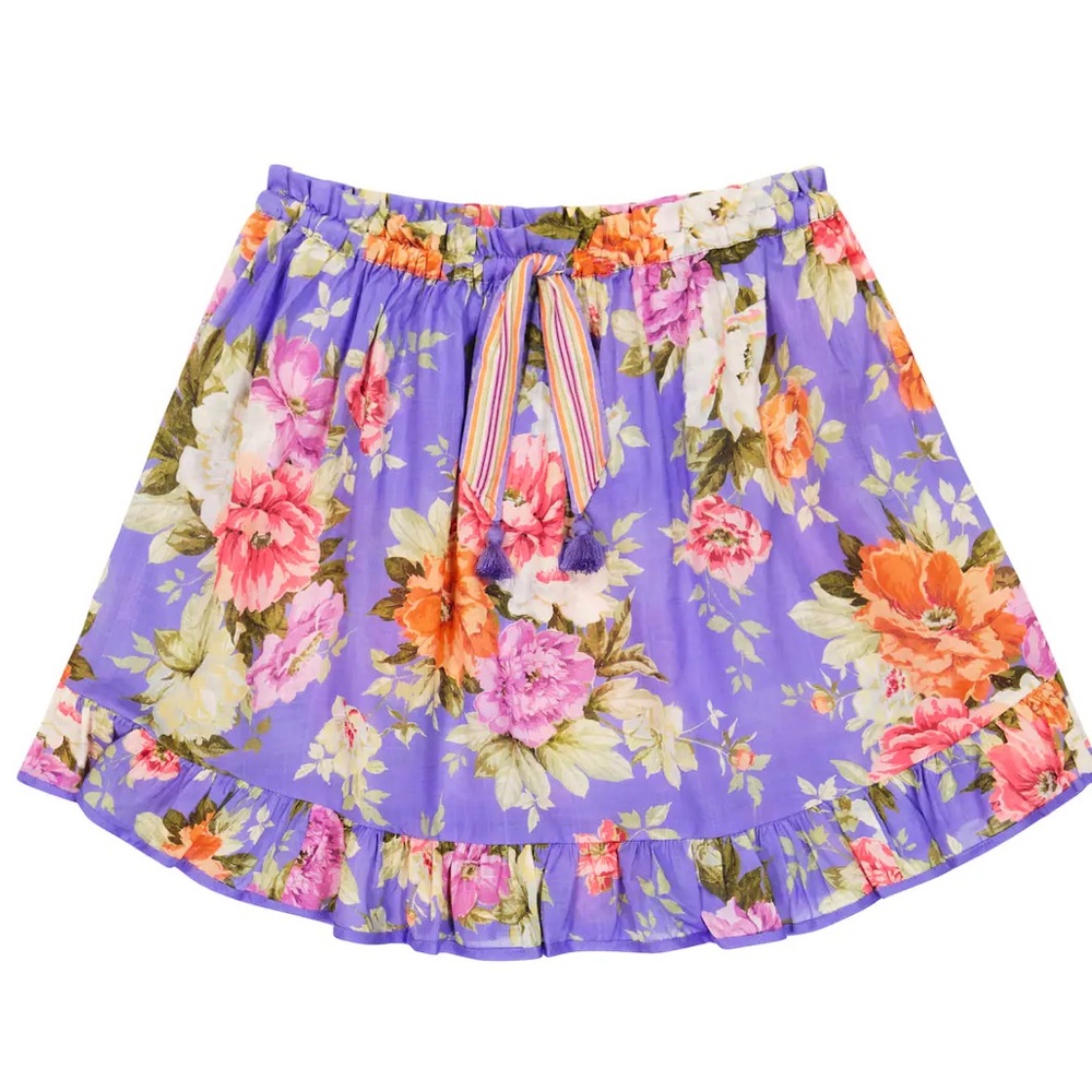 Zimmermann Pattie Floral Skirt - 8Y NWT